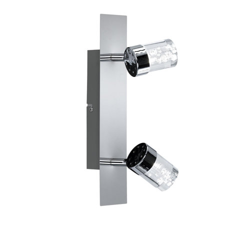 Willia 2 Light LED Ceiling Spotlight Metro Lane