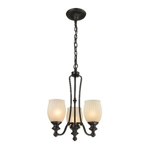 Park Ridge 3-Light Shaded Chandelier