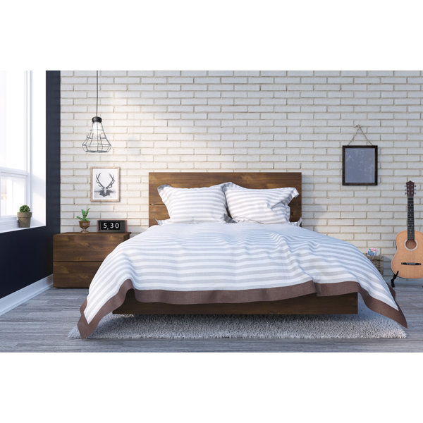 #2 Frank Platform 3 Piece Bedroom Set By Modern Rustic Interiors Discount