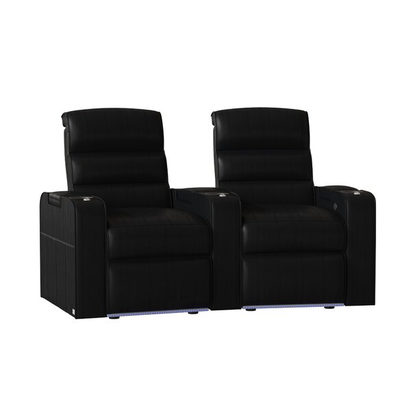 Magnum HR Series Curved Home Theater Recliner (Row Of 2) By Red Barrel Studio