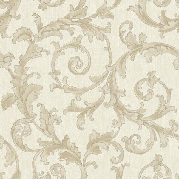 York Wallcoverings Saint Augustine Geometric And Damask Scroll Wallpaper Whw2044 Whw2044