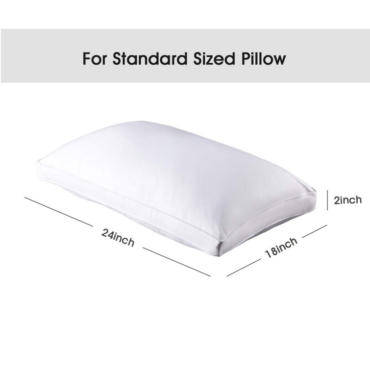 gusseted pillow protector