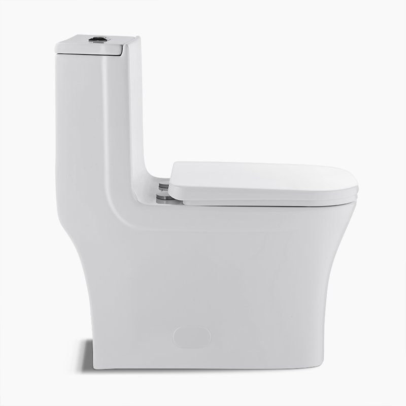Swiss Madison Concorde® Dual Flush Elongated Square OnePiece Toilet