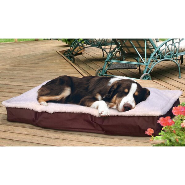 Blossom Deluxe Outdoor Pillow Dog Bed by Tucker Murphy Pet
