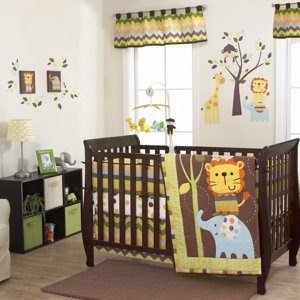 ZuZu & Friends 3 Piece Crib Bedding Set