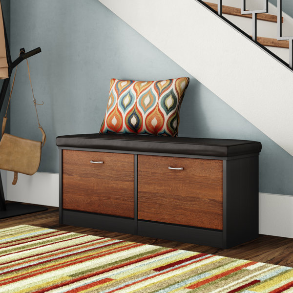 Spicer Wood Storage Bench By Ebern Designs Find