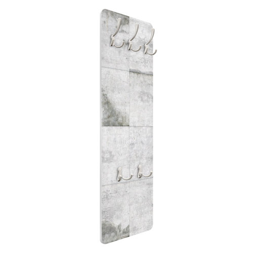 Large Concrete Slab Wall Mounted Coat Rack Symple Stuff