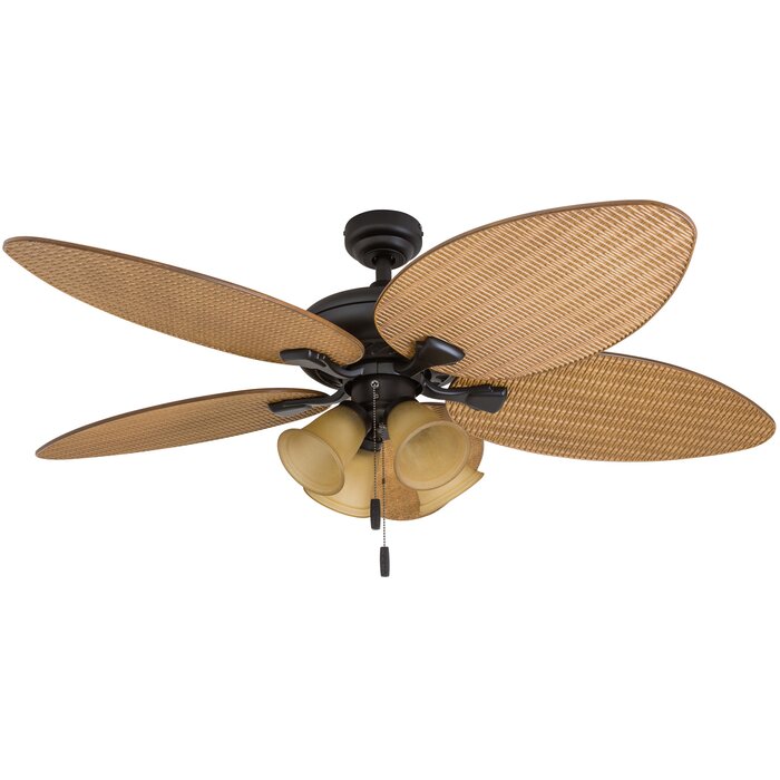 52 Mccall Tropical 5 Blade Ceiling Fan