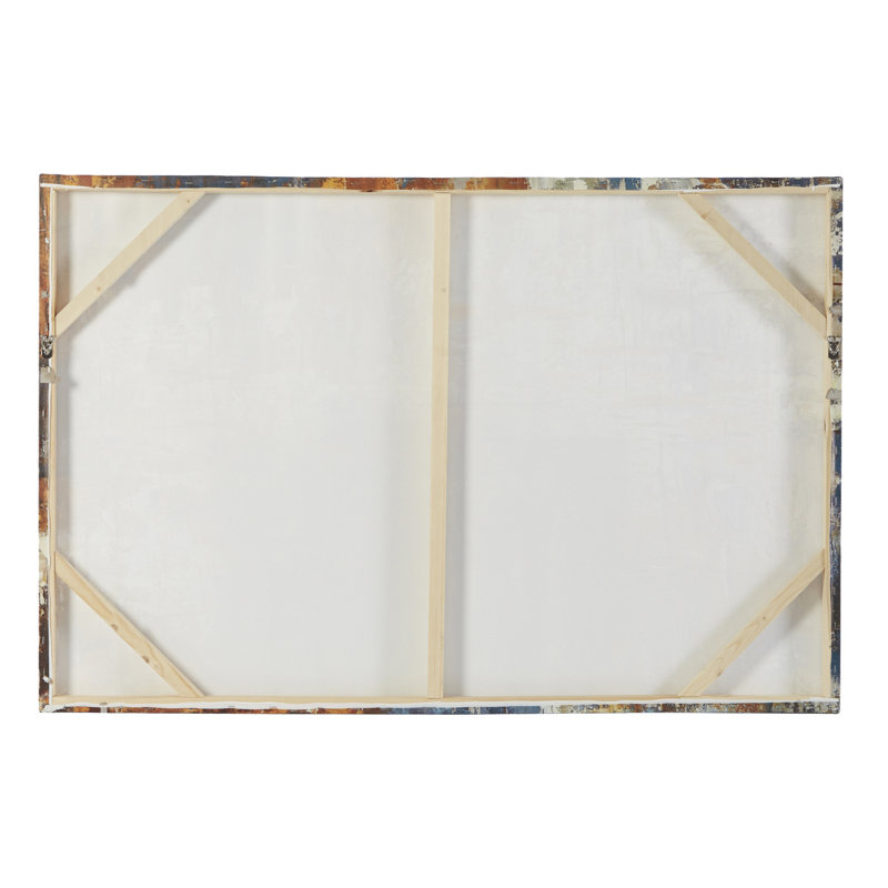 Mercury Row Wall Décor Metallic Painting Print on Wrapped Canvas