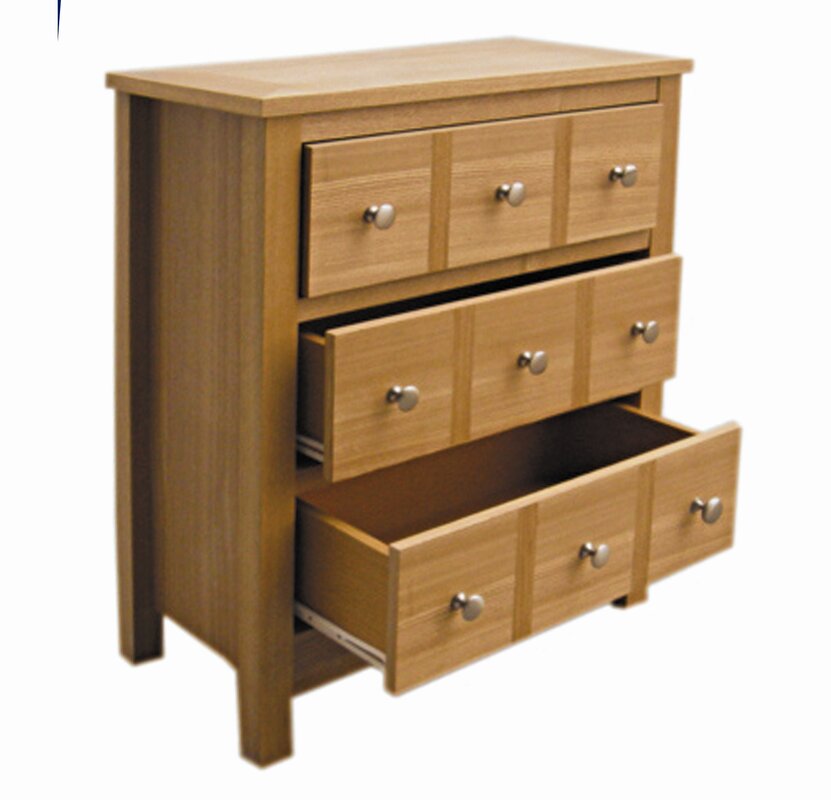 Andover Mills Penny 3 Drawer Chest of Drawers &amp; Reviews ...
