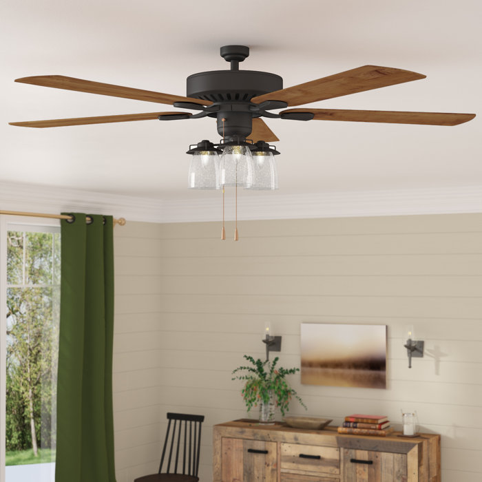 Three Posts 52 Sudie 5 Blade Ceiling Fan Reviews Wayfair