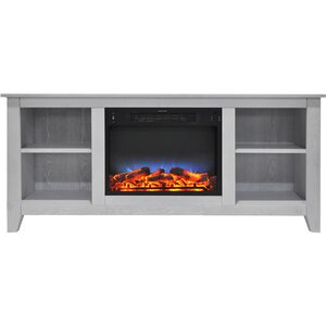 Brook Hollow LED Electric Fireplace TV Stand