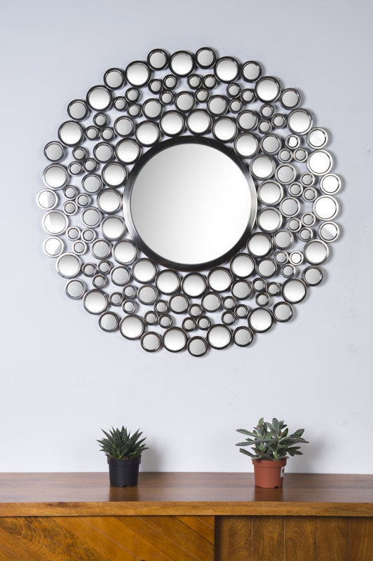 Wrought Studio Kentwood Round Wall Mirror & Reviews Wayfair