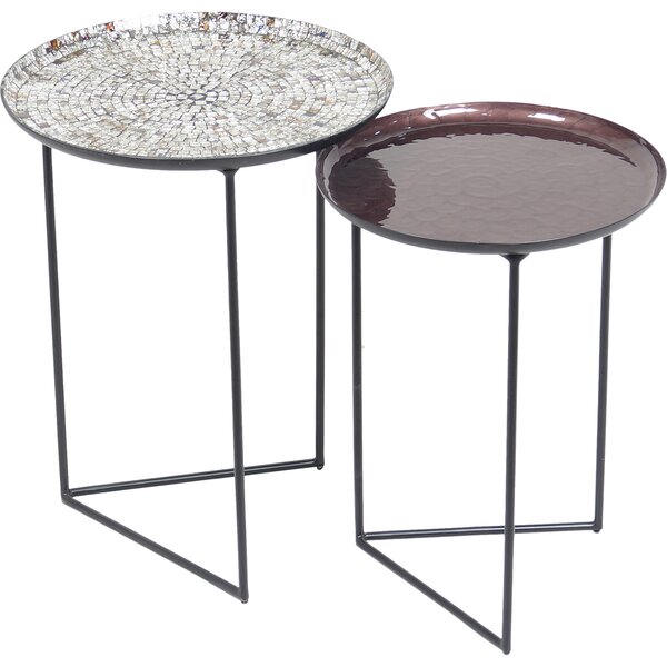 Review Joanie 2 Piece Nesting Tables