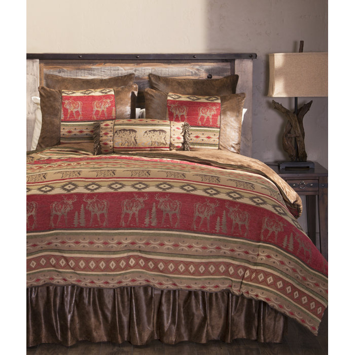 Loon Peak Lamoureux Rustic Comforter Set Reviews Wayfair Ca
