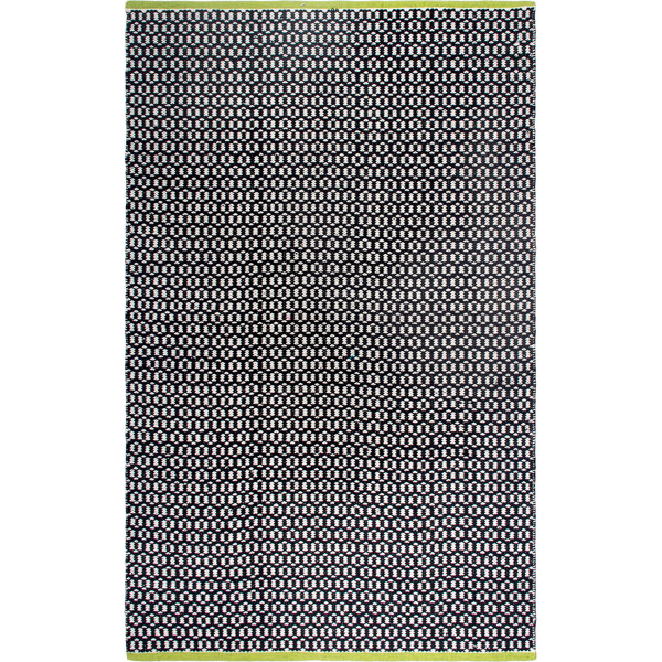 Estate Hand-Woven Black Indoor/Outdoor Area Rug by Fab Habitat