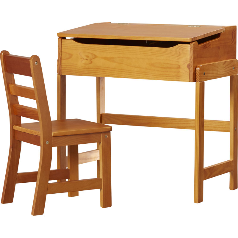 alexa kids 3 piece writing table & chair set