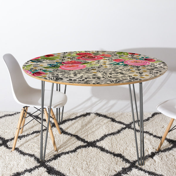 Marta Barragan Camarasa Flowered Nature Dining Table By East Urban Home Best