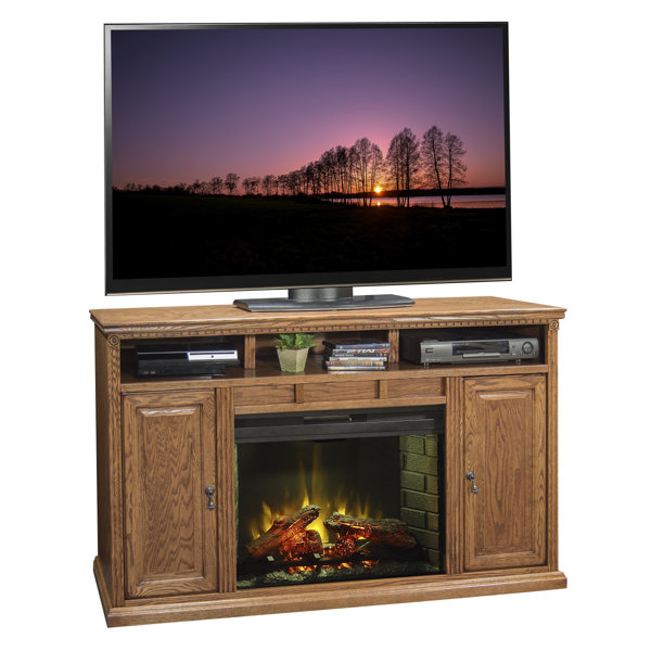 Scottsdale 62 TV Stand with Fireplace by Legends Furniture