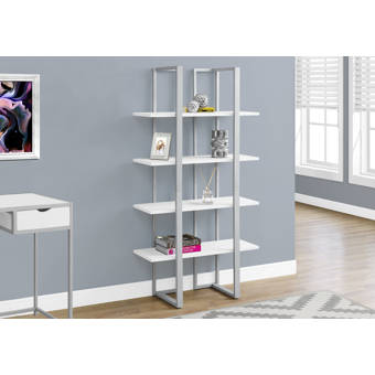 Ebern Designs Spicer Accent Geometric Bookcase Reviews Wayfair Ca