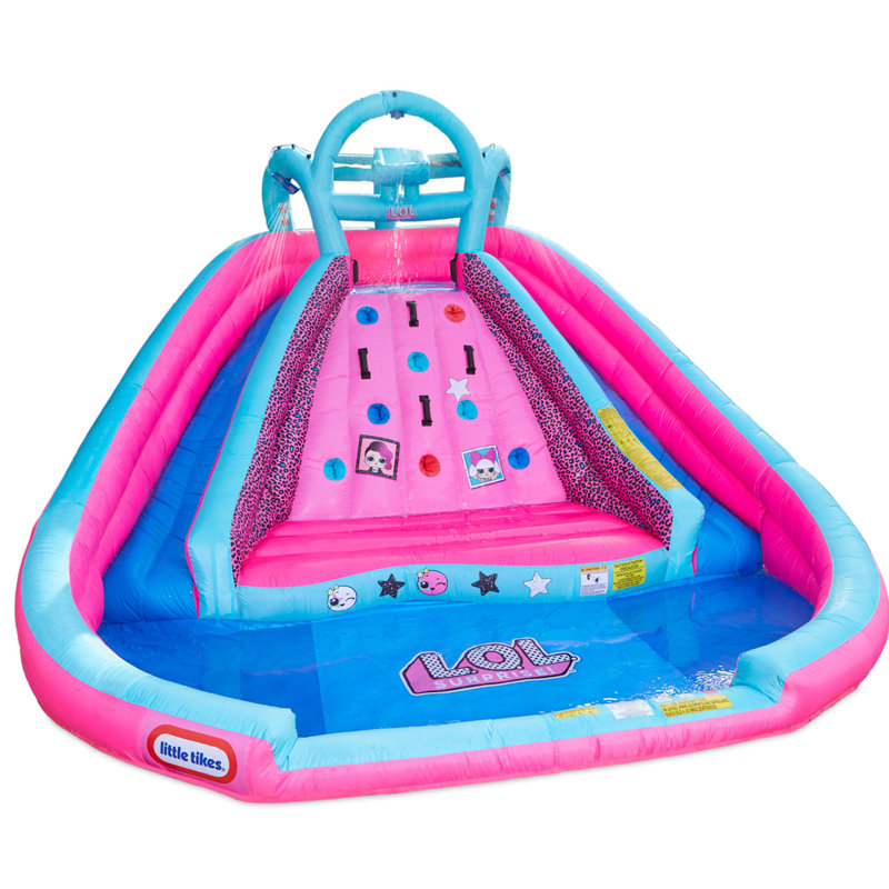 Little Tikes L O L Surprise River Race Water Slide Bounce House