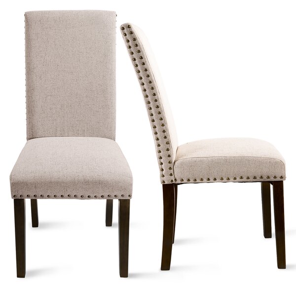 Naper Fabric Upholstered Parsons Chair (Set Of 2) By Red Barrel Studio