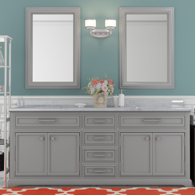 Darby Home Co Colchester 72 Double Sink Bathroom Vanity Set Default Name