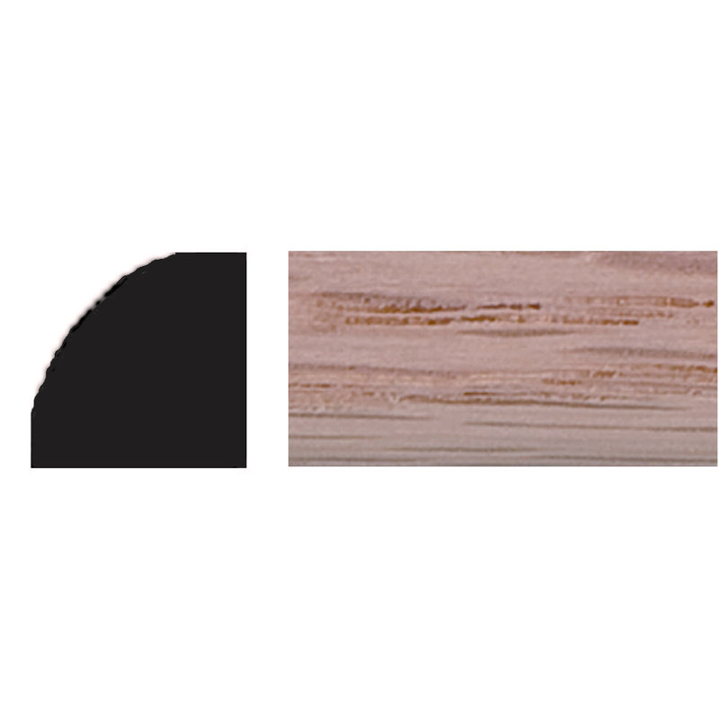 Manor House 3 8 In X 3 8 In X 4 Ft Oak Quarter Round Moulding