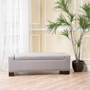 Crystal Upholstered Storage Bench by Latitude Run