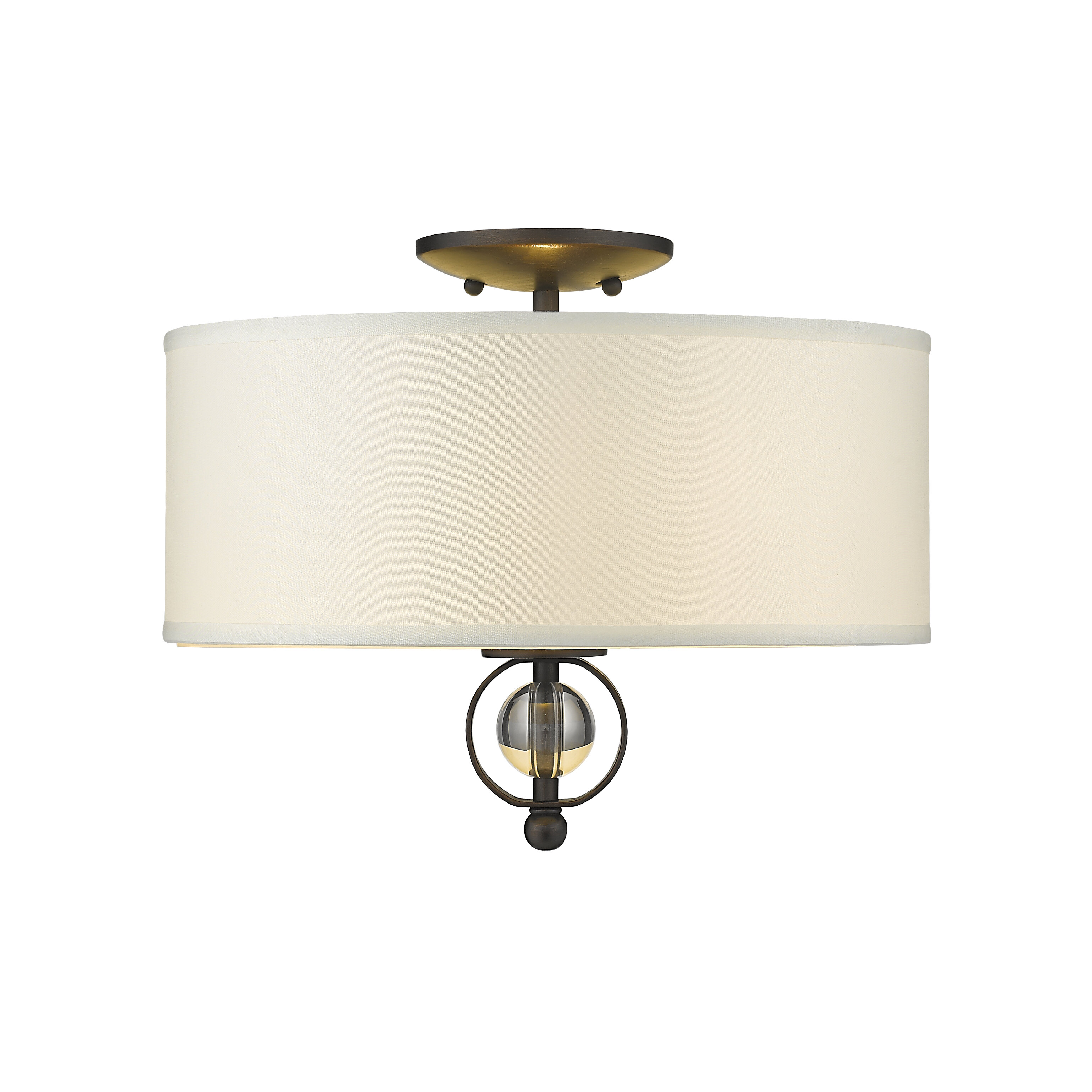 Helene 2 Light Semi Flush Mount