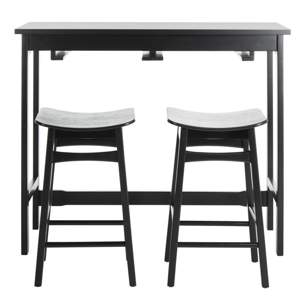 Chaska 3 Piece Pub Table Set By Ebern Designs New