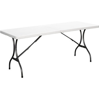 96" Plastic Rectangular Folding Table Duralight