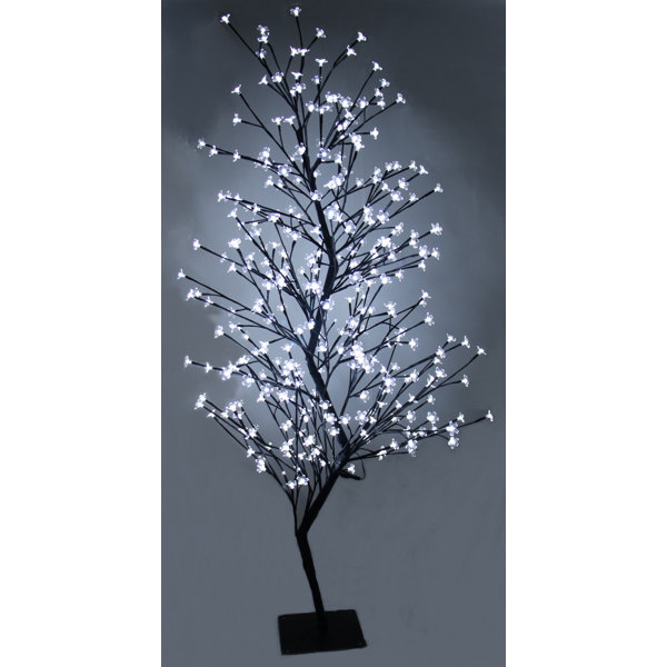 Outdoor Dual Color 336 Warm LED Lights Cherry Blossom Tree by Hi-Line Gift Ltd.