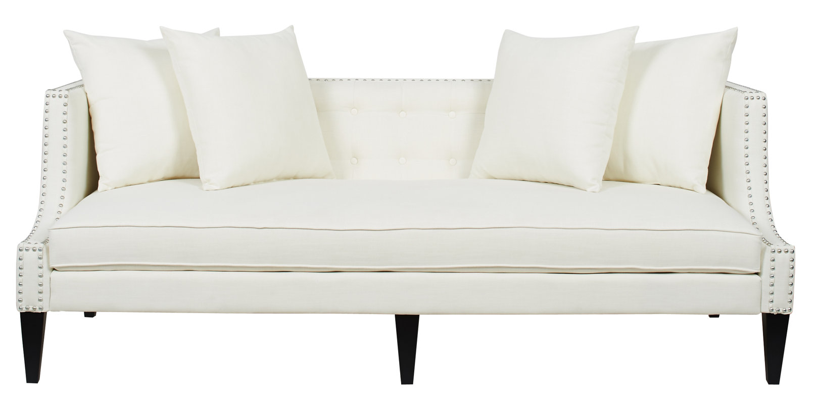 Jennifer Taylor Caroline Recessed Tuxedo Sofa & Reviews Wayfair
