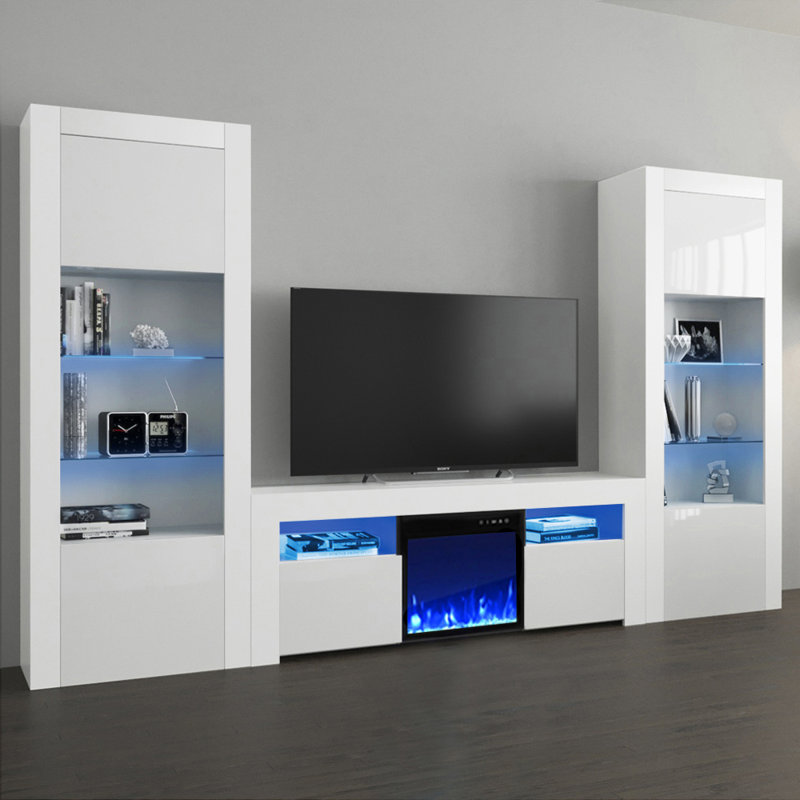 Orren Ellis Earle Entertainment Center For Tvs Up To 65 With