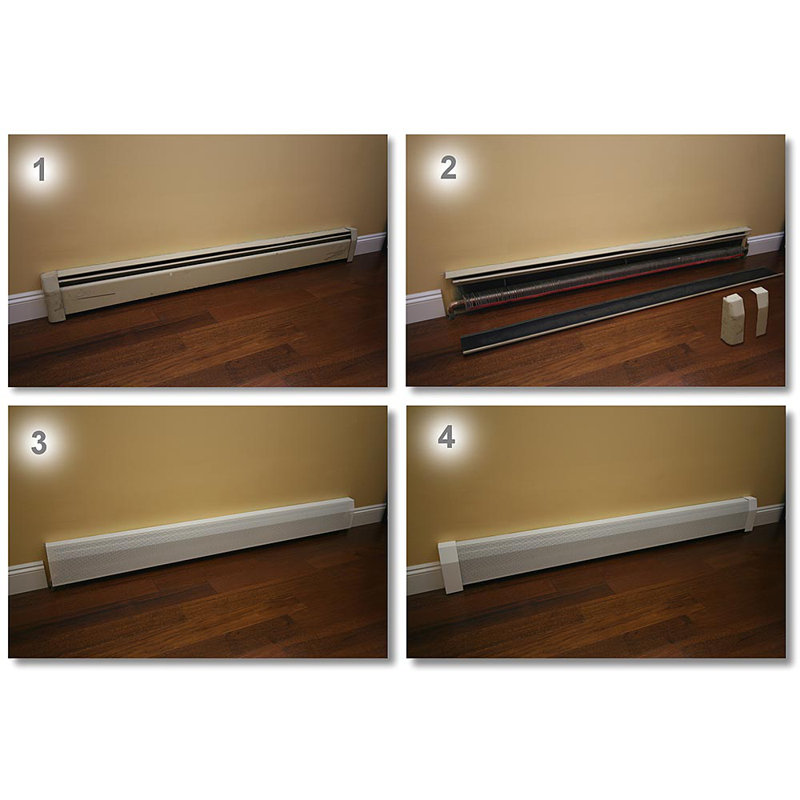 Baseboarders Premium Series Galvanized Steel Easy Slip On