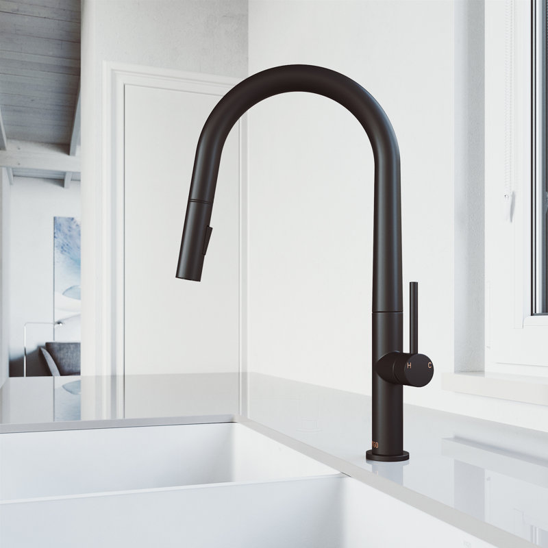 Vigo Greenwich Pull Down Single Handle Kitchen Faucet Reviews