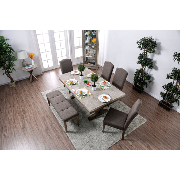 Abigail 6 Piece Dining Set By One Allium Way #1