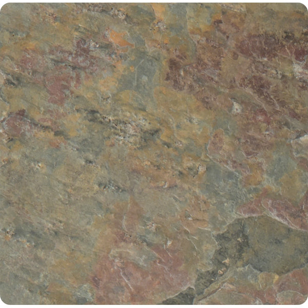 Classic 4'' x 4'' Slate Field Tile in Multi by MSI