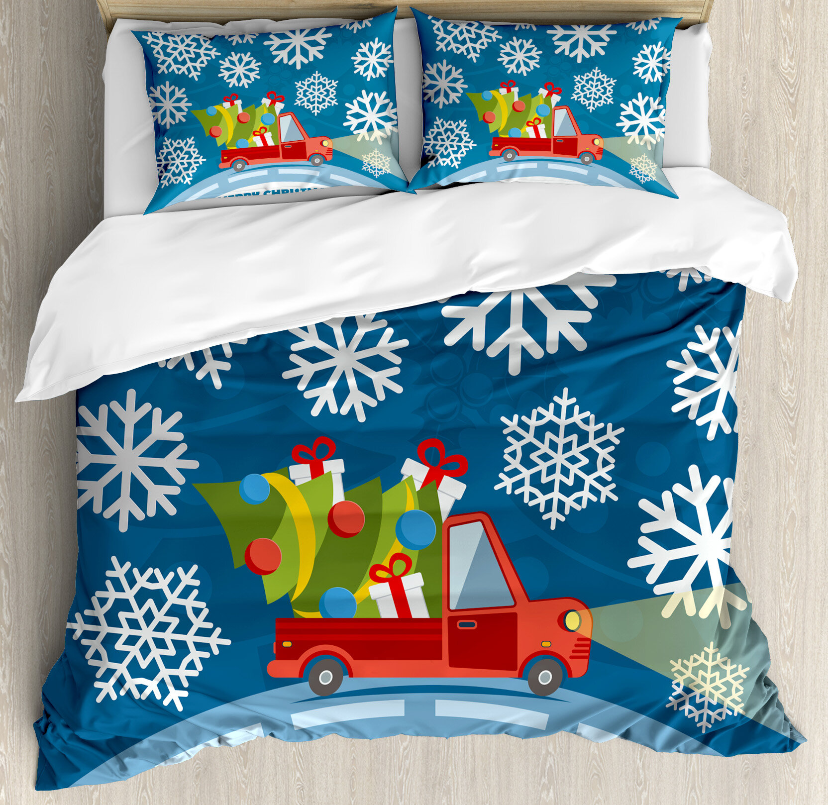 The Holiday Aisle Christmas Duvet Cover Set Wayfair