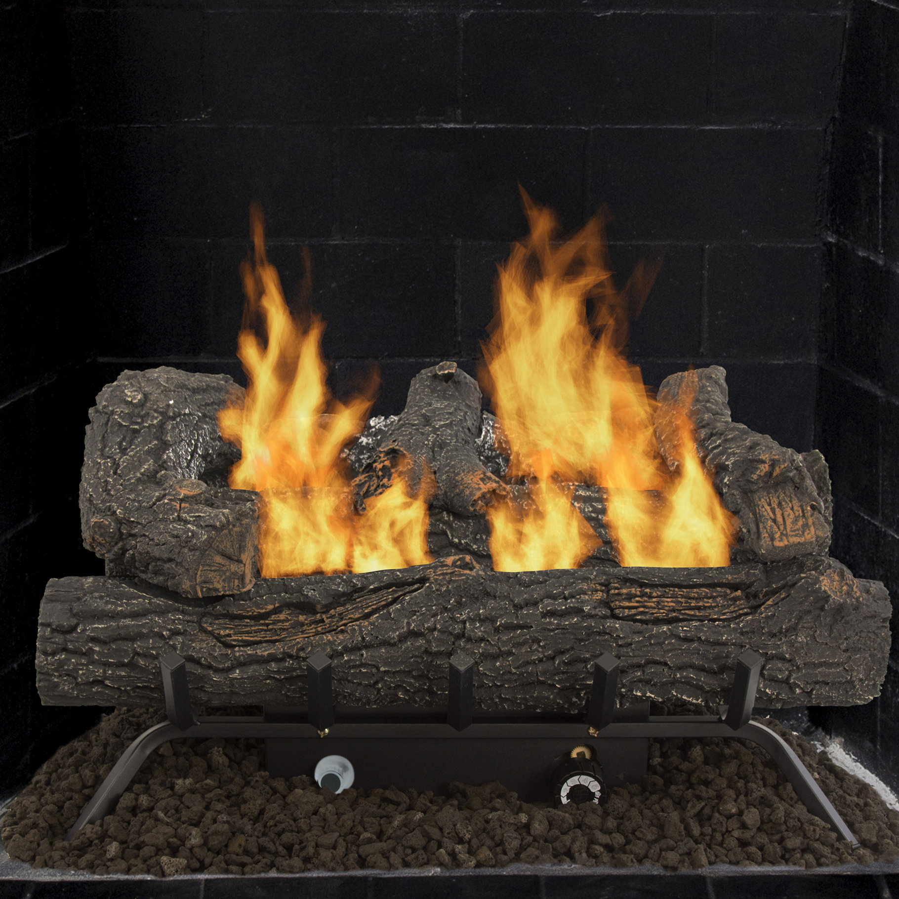 Propane Gas Fireplace Logs With Remote | MyCoffeepot.Org