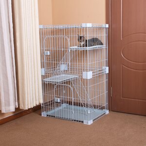 Wirehouse Two Level Cat Cage/Crate