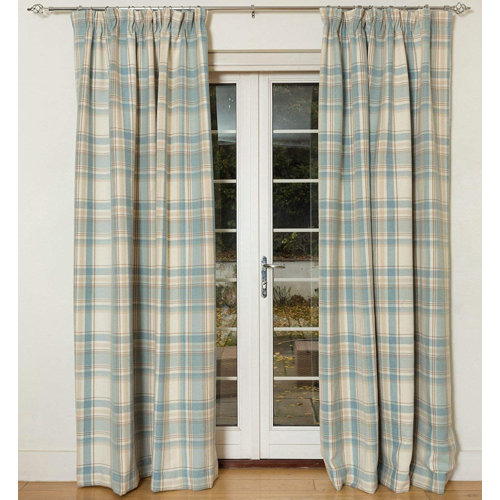Ashtyn Heritage Tailored Eyelet Blackout Thermal Curtains Beachcrest Home Panel Size: 228 W x 137 D cm