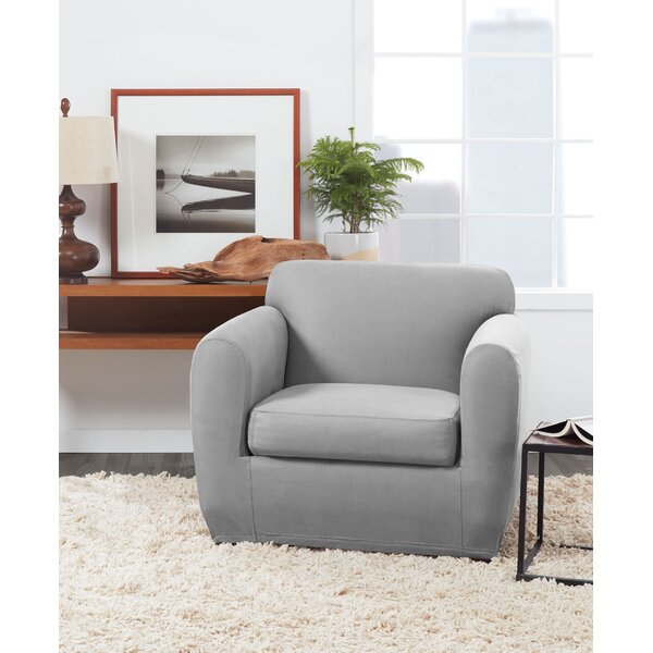 Ultimate Stretch Box Cushion Armchair Slipcover By Sure Fit
