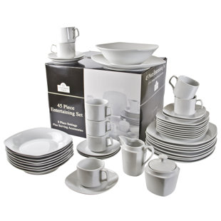 Mexican Style Dinnerware Wayfair Filomena 45 Piece Dinnerware Set