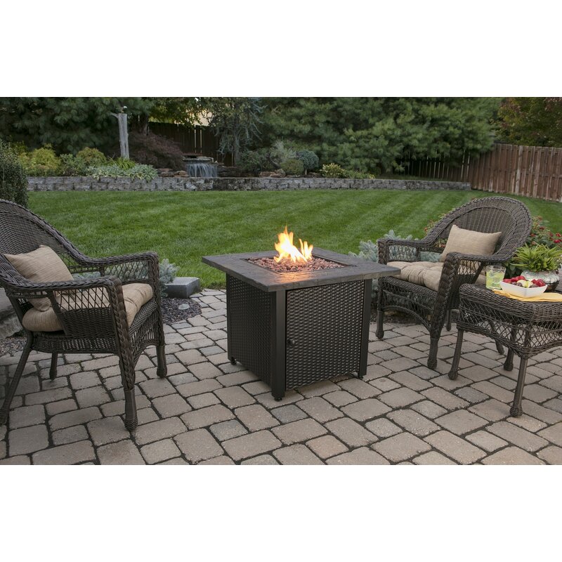Outdoor Propane Fire Pit Table Reviews Allmodern