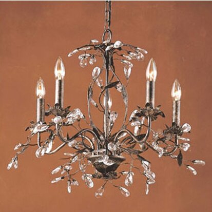 5 Light Candle-Style Chandelier & Reviews | Joss & Main