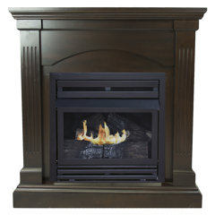 Find The Perfect 30 Inches To 39 Inches Brown Gas Fireplaces Wayfair