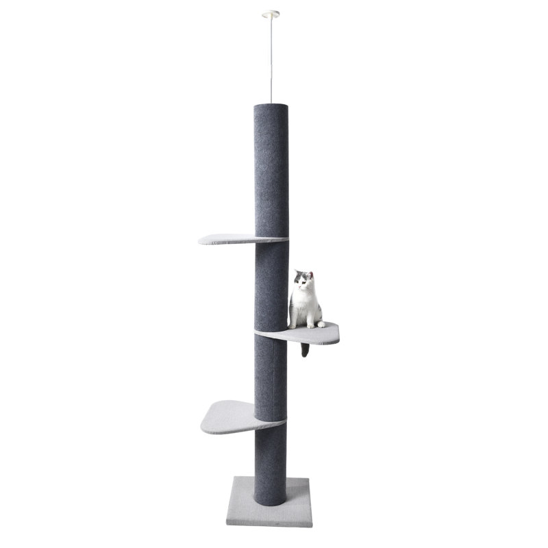 Tucker Murphy Pet 90 Hammondville 3 Tier Floor To Ceiling Cat