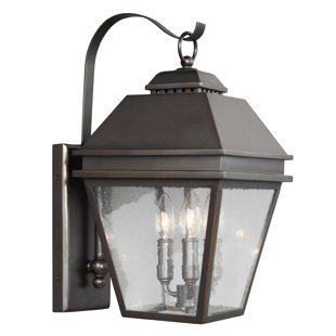 Best Daughtrey 3-Light Outdoor Wall Lantern By Three Posts Outdoor Lighting Daughtrey 3-Light Outdoor Wall Lantern By Three Posts Outdoor Lighting